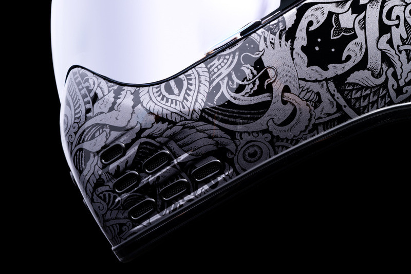 Icon Domain Gravitas Black Helmet