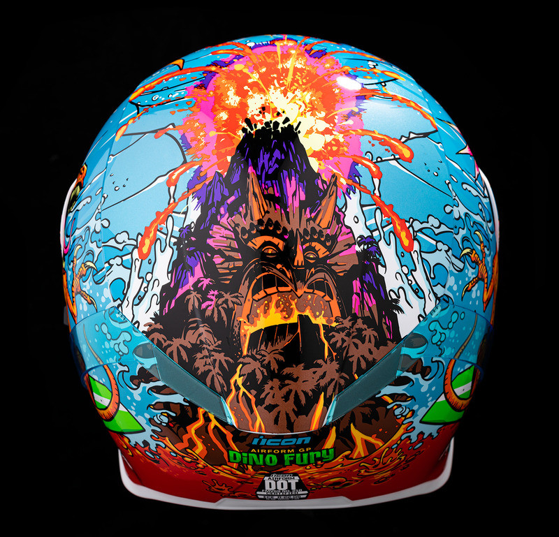 Icon Airform Dino Fury Helmet - Speed Addicts