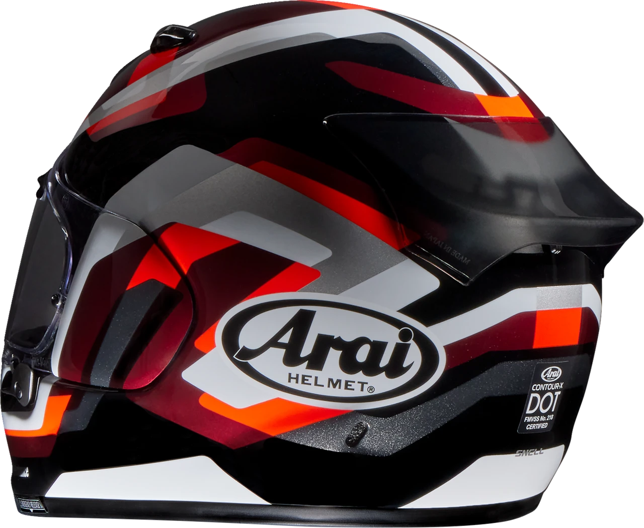 Arai Contour-X - Snell 2020 Snake Red Helmet
