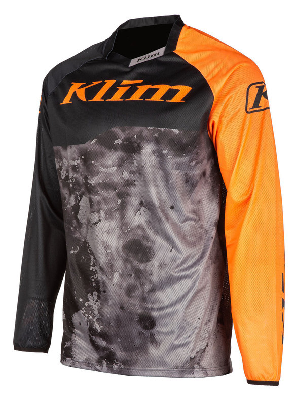 Klim XC Lite Corrosion Strike Orange Jersey