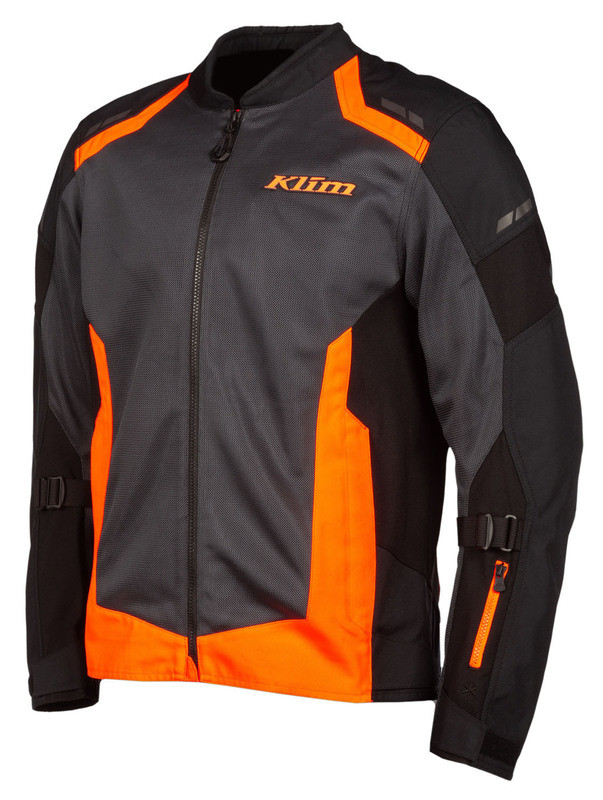 Klim Induction Black Strike Orange Jacket