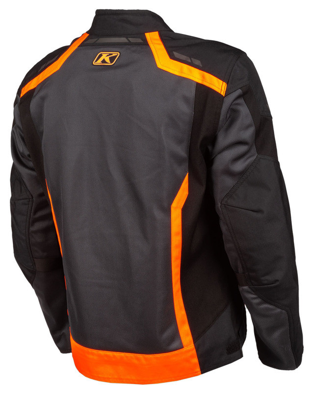 Klim Induction Black Strike Orange Jacket