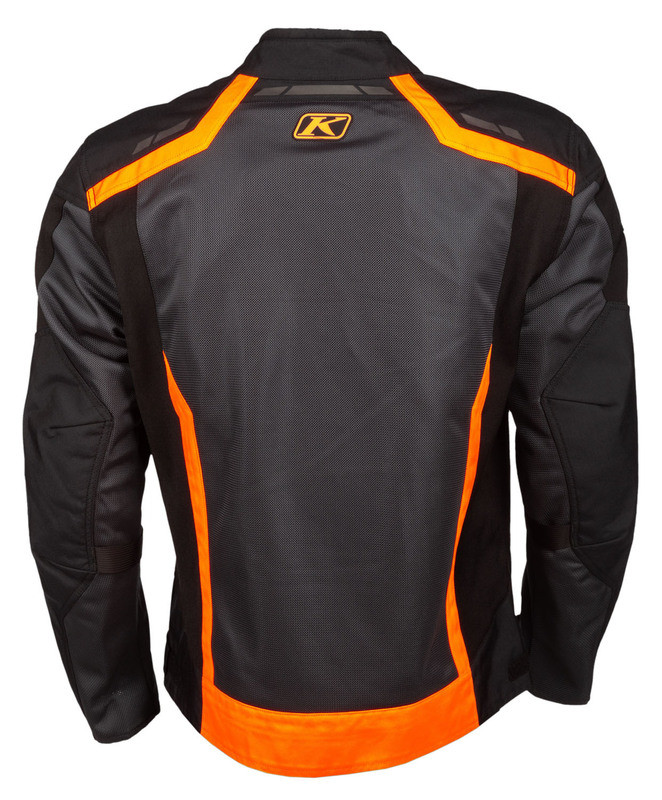 Klim Induction Black Strike Orange Jacket