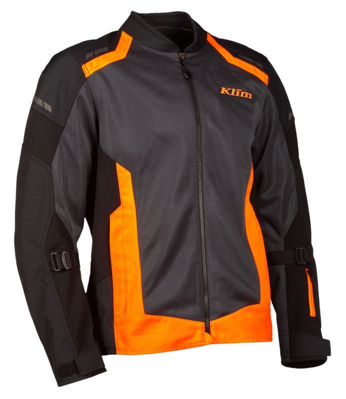 Klim Induction Black Strike Orange Jacket