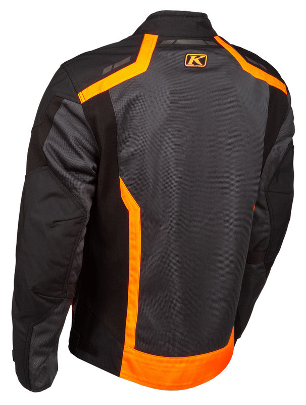 Klim Induction Black Strike Orange Jacket