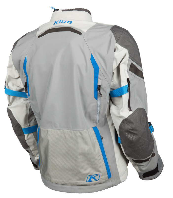 Klim Badlands Pro Cool Gray Electric Blue Lemonade Jacket