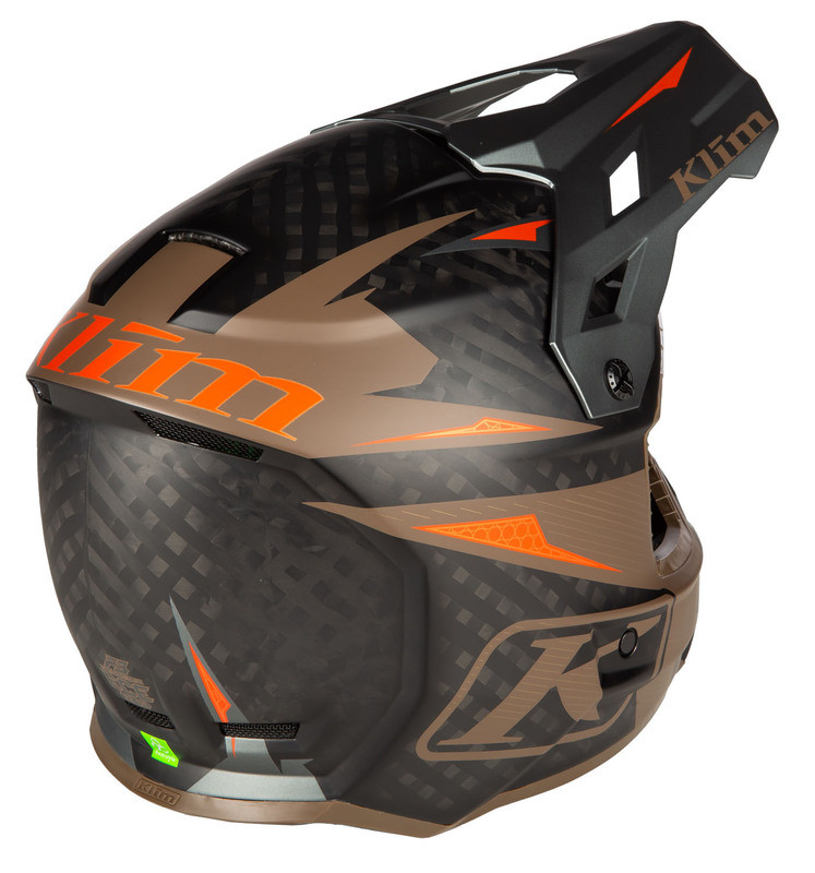 Klim F3 Carbon Pro ECE Striker Potter's Clay Helmet