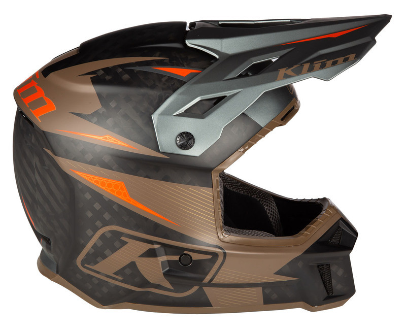 Klim F3 Carbon Pro ECE Striker Potter's Clay Helmet