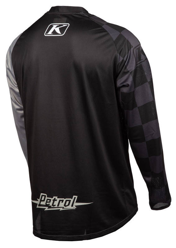 Klim Petrol Checkered Black Jersey