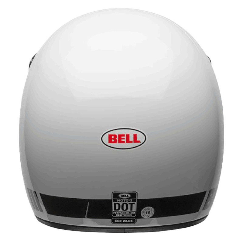 Bell Moto-3 Classic White Helmet