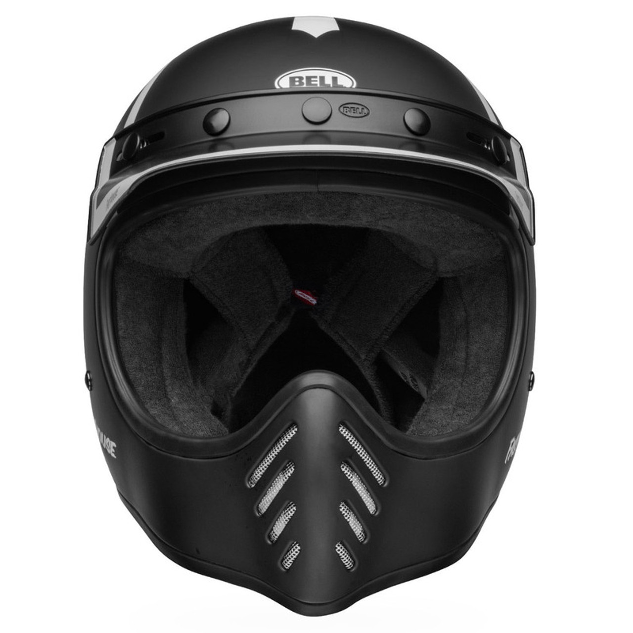 Bell Moto-3 Fasthouse Old Road Black White Helmet - Speed Addicts