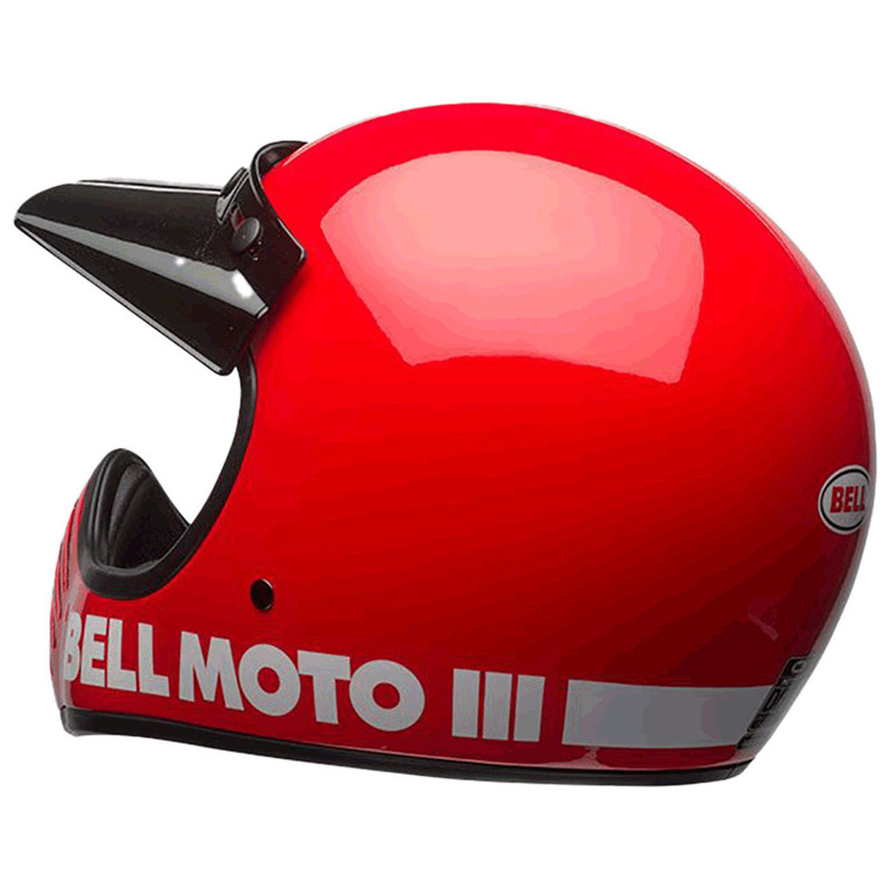 Bell Moto-3 Classic Red Helmet - Speed Addicts