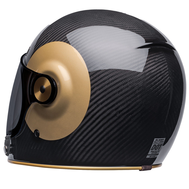 Bell Bullitt Carbon TT Black Gold Helmet - Speed Addicts