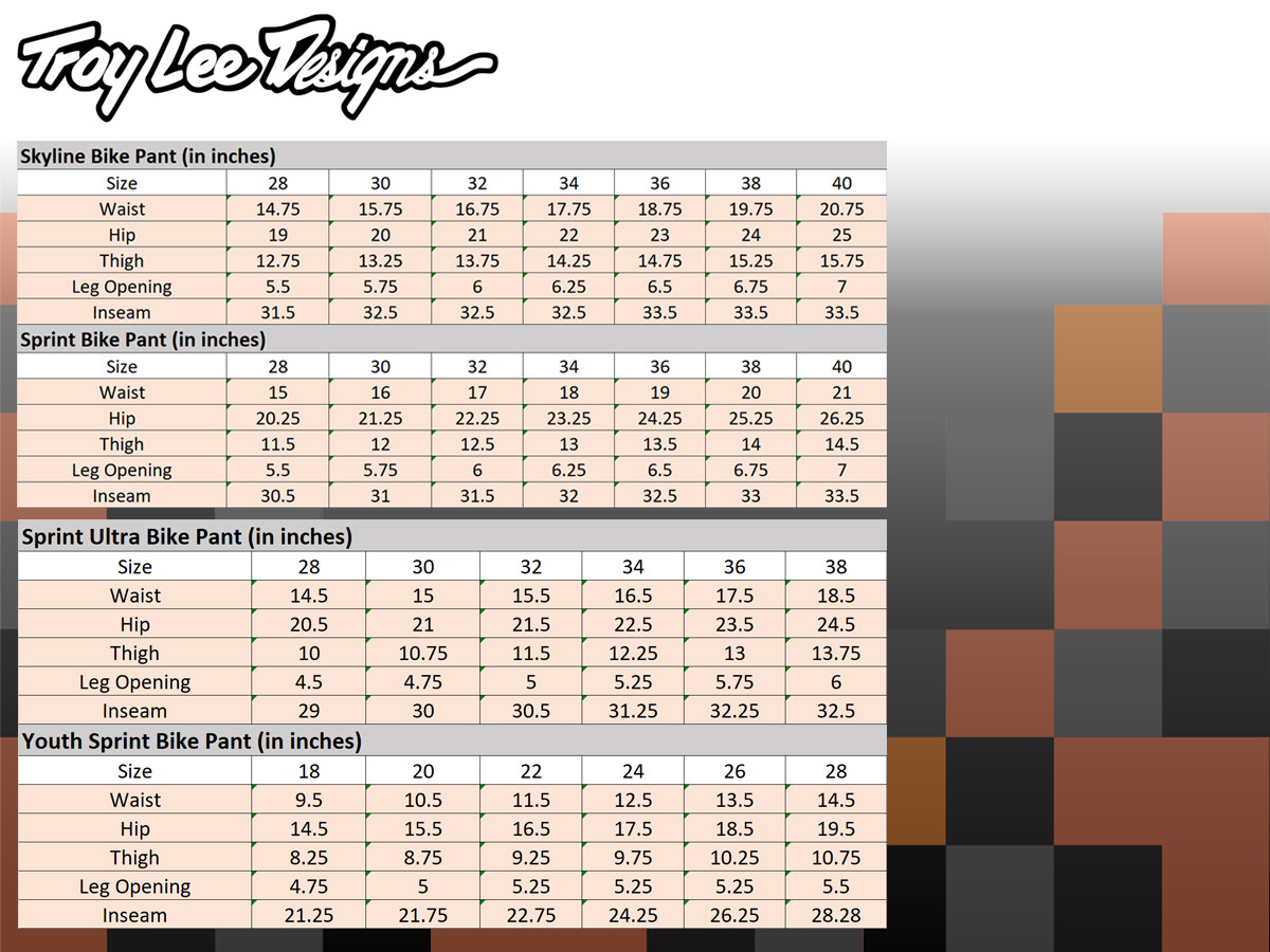 Troy Lee Designs Sprint Mono Black Pants