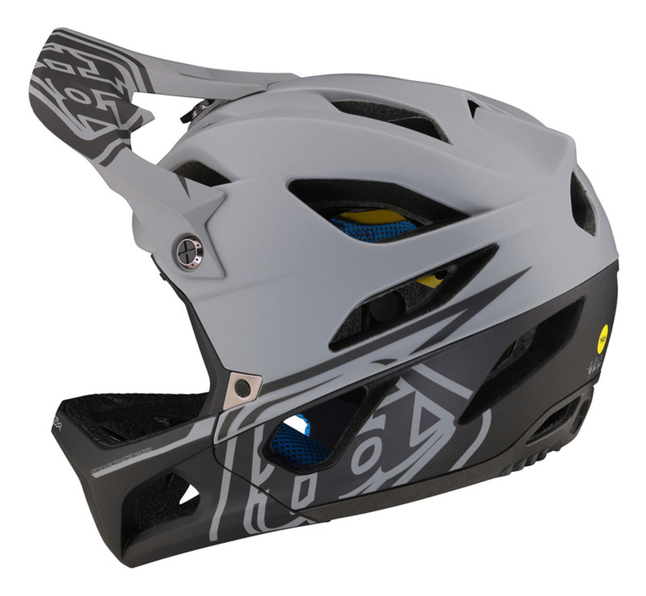 Troy Lee Designs Stage Stealth Gray Helmet - Speed Addicts