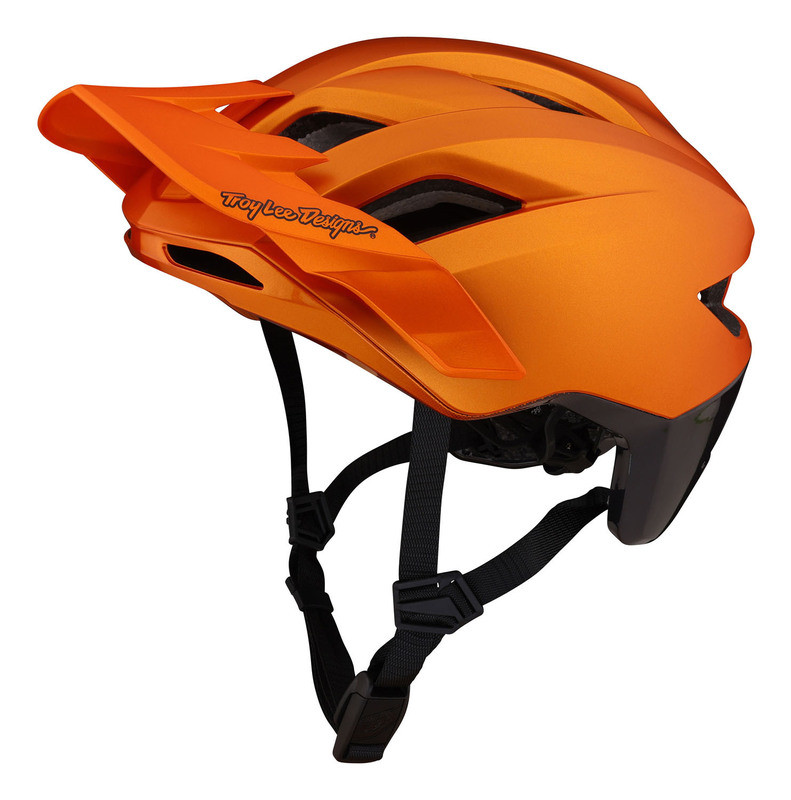 Troy Lee Designs Flowline SE Radian Orange Dark Gray Helmet