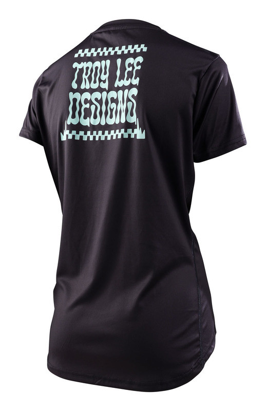 Troy Lee Designs Womens Lilium Micayla Gatto Black SS Jersey