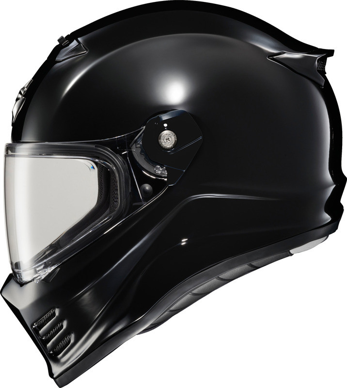 美品　CP ALL IN ONE HELMET ブラック　CURAKO スイス製 Scorpion EXO Covert FX Gloss Black Helmet - Speed Addicts
