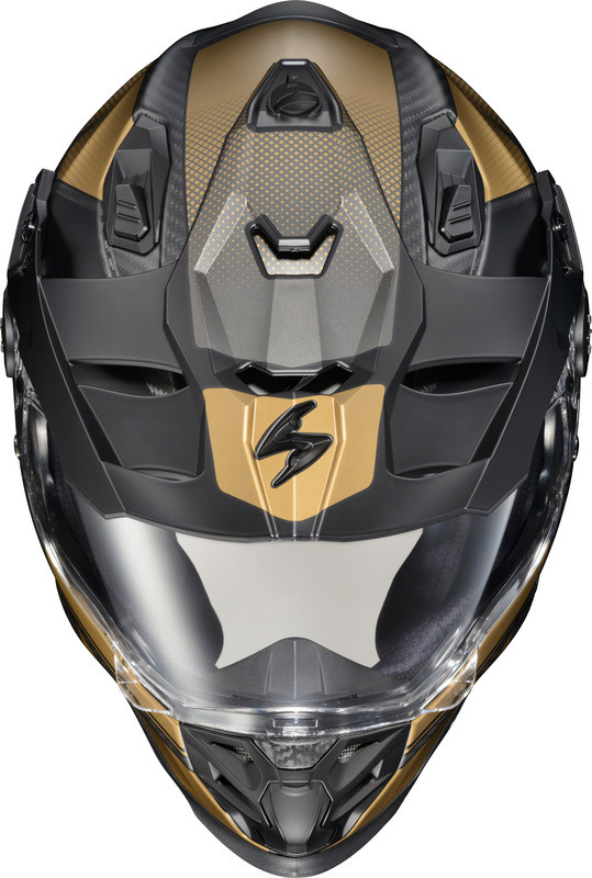 Scorpion EXO XT9000 Trailhead Matte Gold Carbon Helmet - Speed Addicts