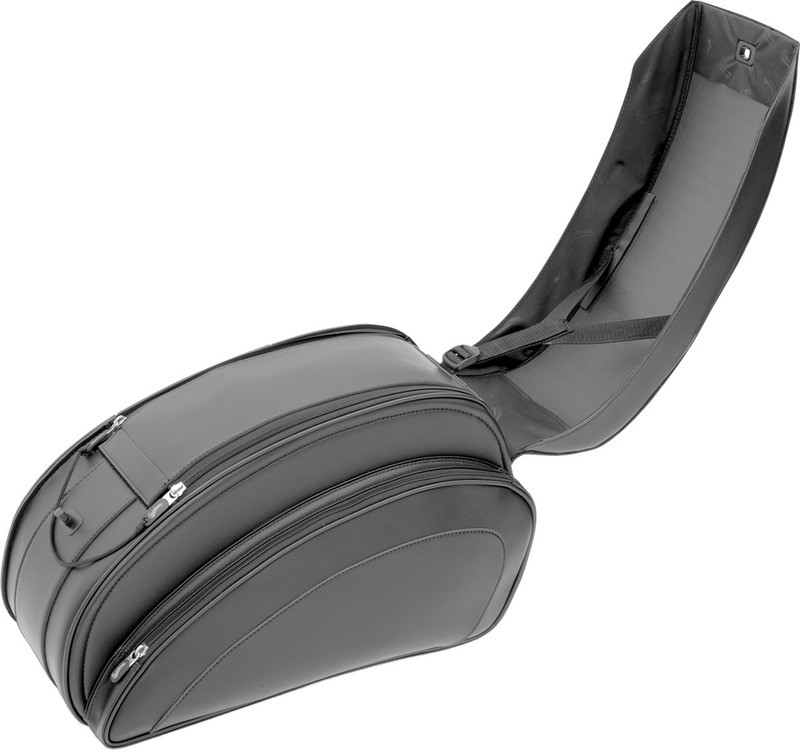 Saddlemen Cruis'n Deluxe Saddlebags with Mounting Hardware - EX000556