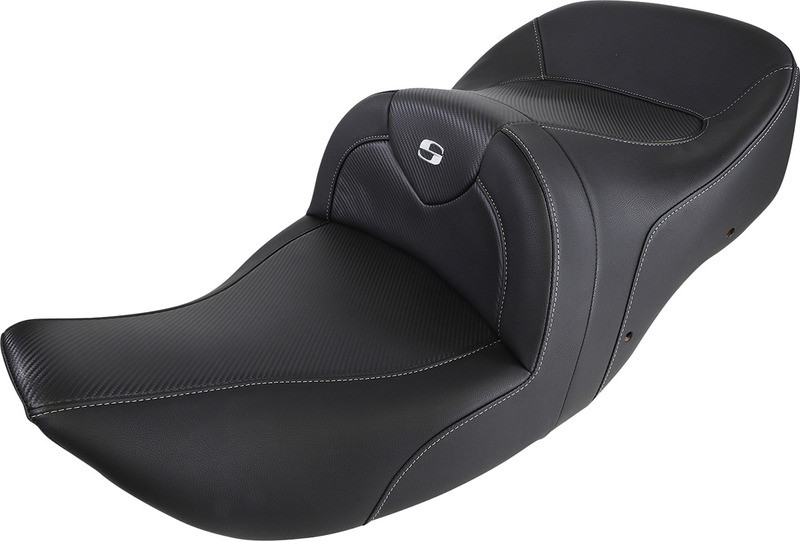 Saddlemen Roadsofa Seat Carbon Fiber Without Backrest Black GL - H01-07-185