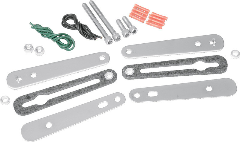Saddlemen Turn Signal Relocation Kit Softail Chrome - 2020-0351