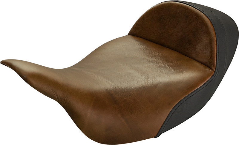Saddlemen Seat Lariat Solo Extended Reach Distressed Brown - 808-07B-0041EXT