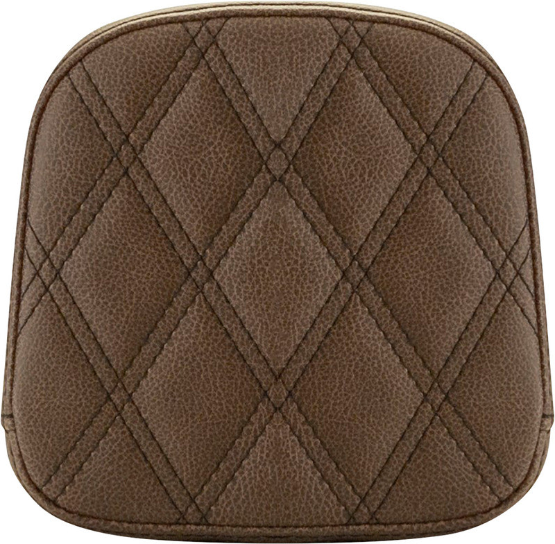Saddlemen Sissy Bar Pad Lattice Stitched Brown - 40745