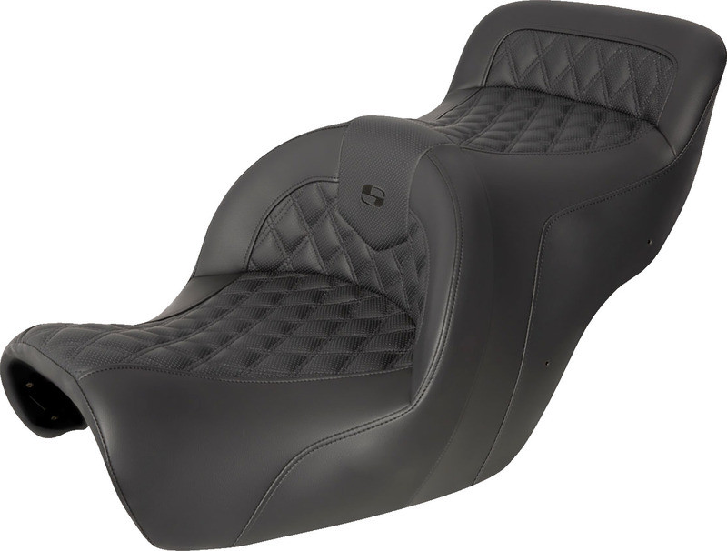 Saddlemen Seat Roadsofa Without Backrest Full Lattice Stitch Black - H88-07-182