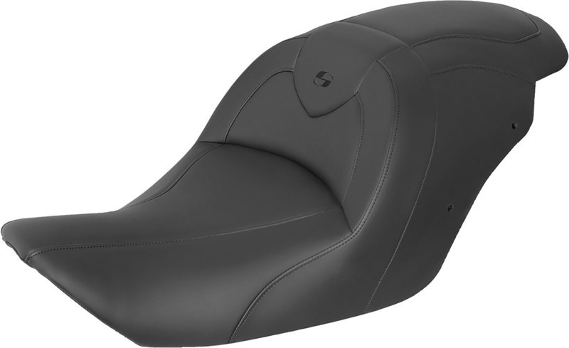 Saddlemen RoadSofa Seat Without Backrest Black W/Black Stitching - H23-20-187