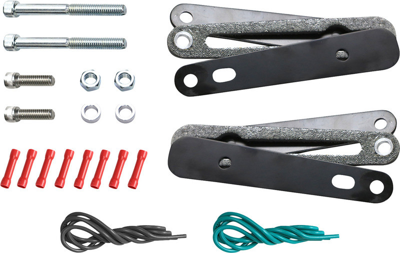 Saddlemen Turn Signal Relocation Kit Sportster Black 20200422