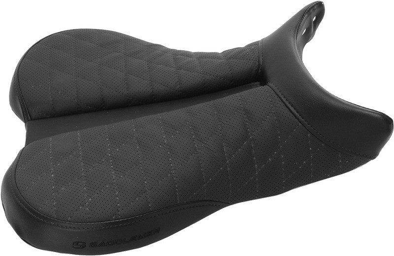 Saddlemen Track-Lattice Stitch Seat With Rear Cover - 0810-Y134