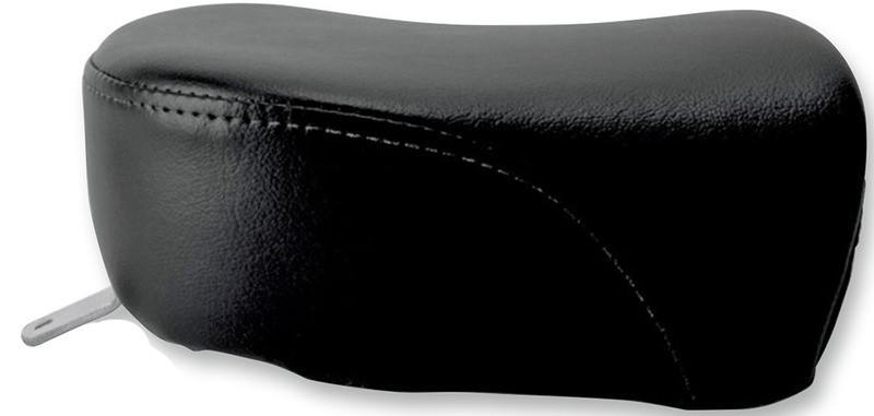 Saddlemen Heels Down Touring Pillion Pad Plain Black - 807-03-0164