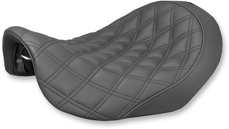Saddlemen Renegade Solo Seat Lattice Stitched Black Dyna - 806-04-002LS