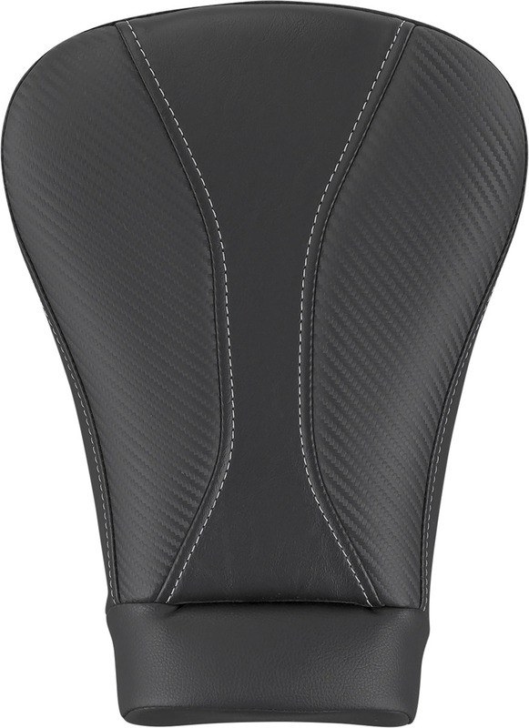 Saddlemen Dominator Pillion Pad Sport Black w/ Gray Stitching - 808-07B-0242L