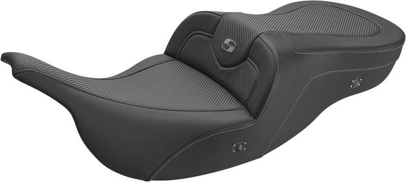 Saddlemen Heated Roadsofa Seat Carbon Fiber - 897-07-185HCT