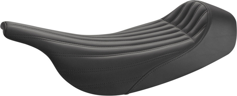 Saddlemen Knuckle Solo Seat Ribbed Black - 897-07-0023