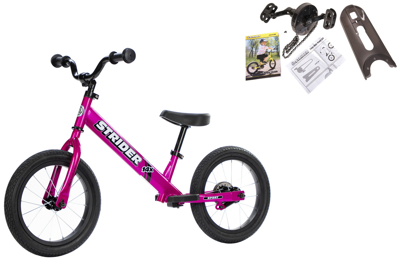 Strider 14X Sport Balance Bike Pink - SK-SB1-US-PK - Speed Addicts