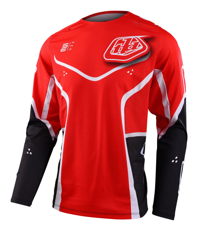 Troy Lee Designs SE Pro Radian Red White Jersey