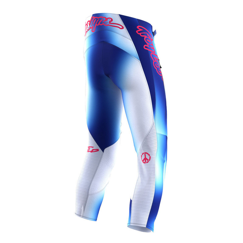 Troy Lee Designs Youth GP Pro Lucid White Blue Pants
