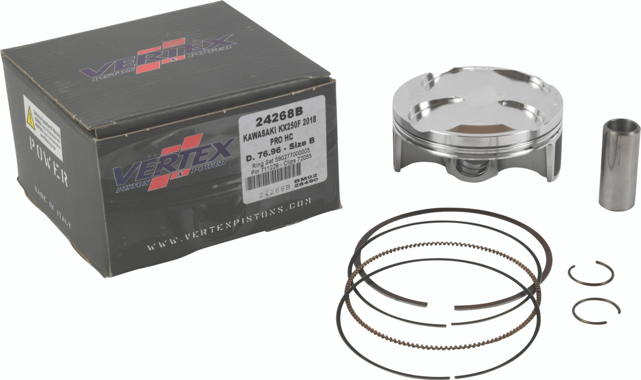 Vertex Piston Kit Hc Forged 76.96/Std 14.3:1 Kaw - 24268B