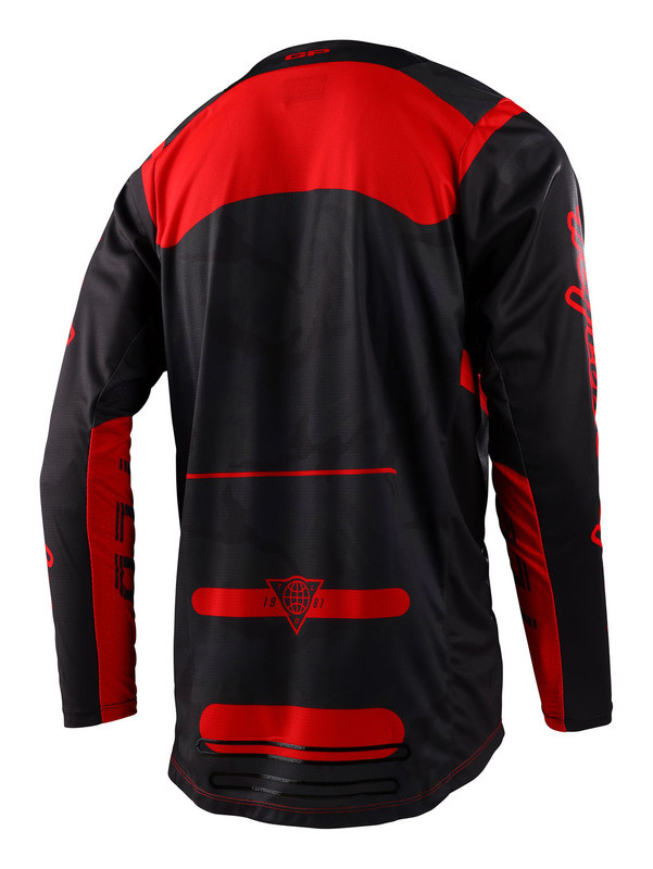 Troy Lee Designs GP Pro Blends Camo Red Black Jersey