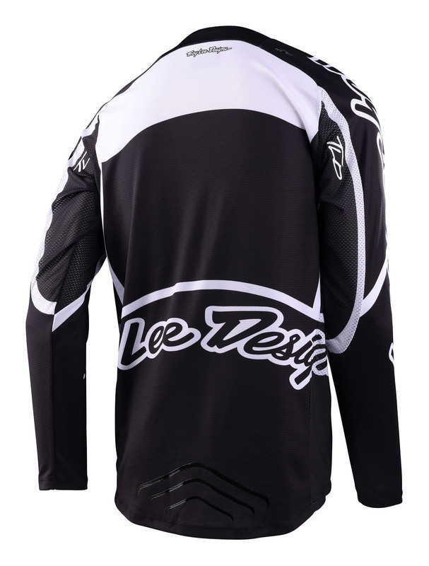Troy Lee Designs SE Pro Radian Black White Jersey - Speed Addicts