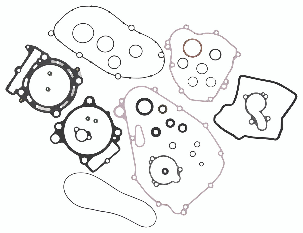 Vertex Complete Gasket Set With Oil Seals Kaw - 8110027