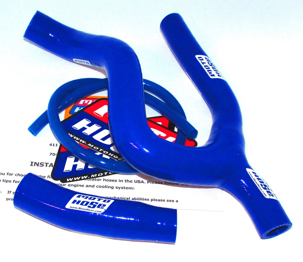 Moto Hose Y Hose Kit Blue Husq / Ktm Fc250 Sx250 - 24-621YB
