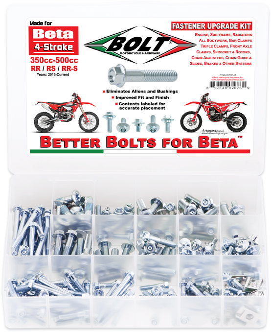 Bolt Pro-Pack Beta 4Stk Rr/Rr-S/Rs - BTPP-4T