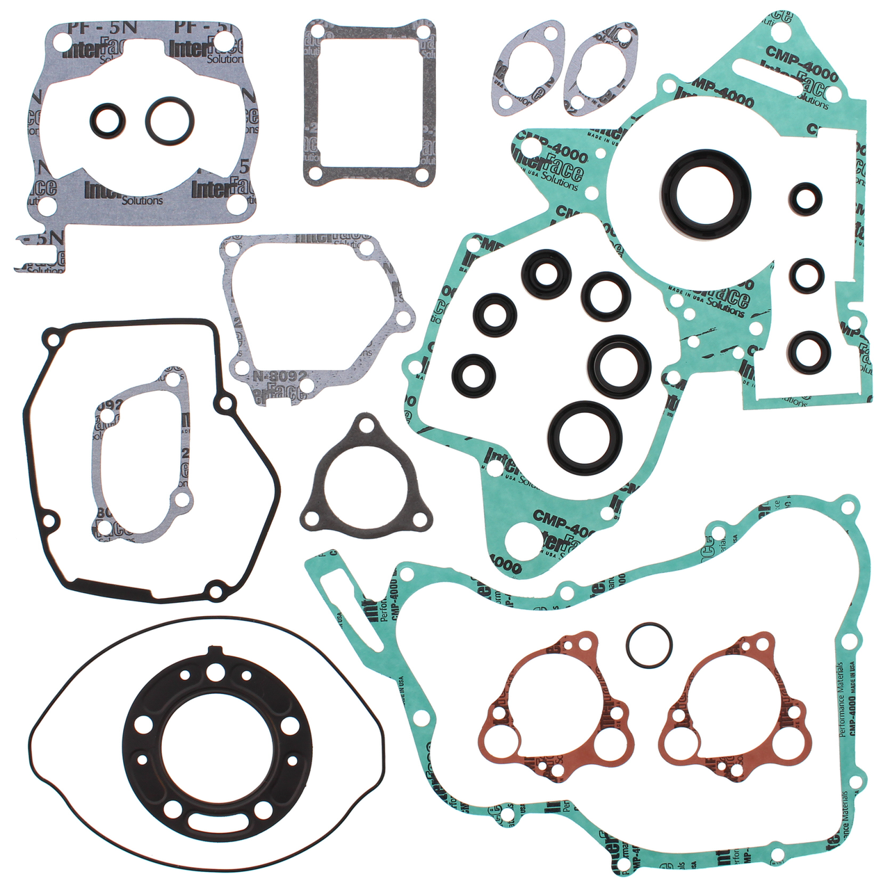 Vertex Complete Gasket Set With Oil Seals - 811235