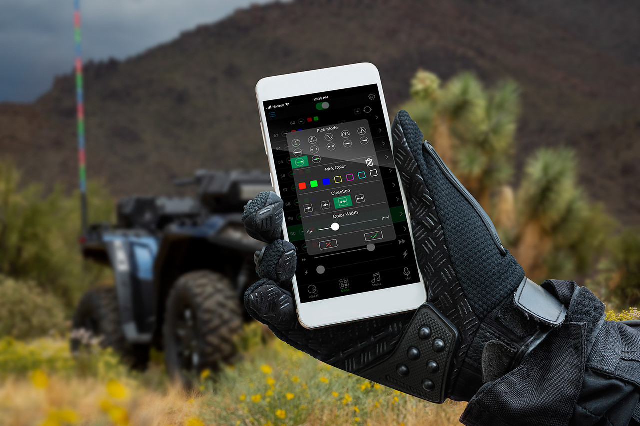 Boss Audio 6' Led Whip W/ Blue Tooth - XP6