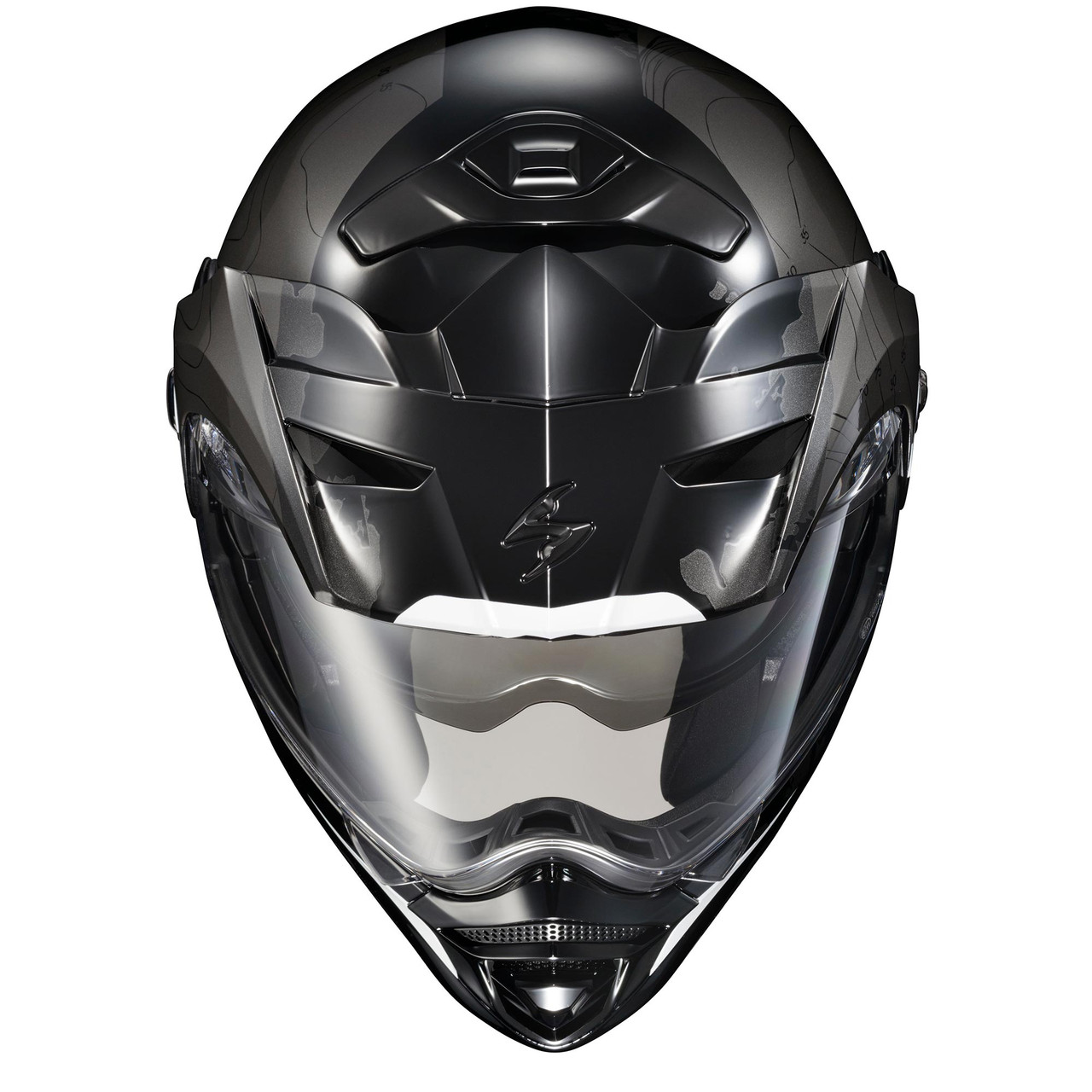 Scorpion EXO-AT960 Topographic Black White Helmet