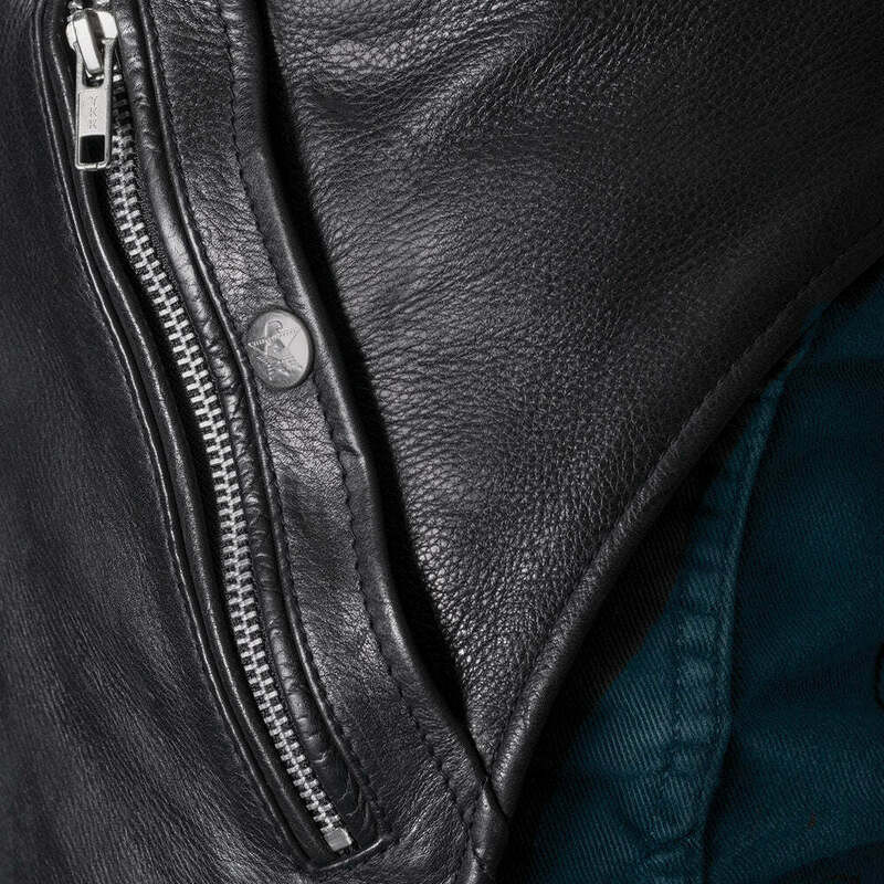 First Manufacturing Patriot Black Leather Chaps